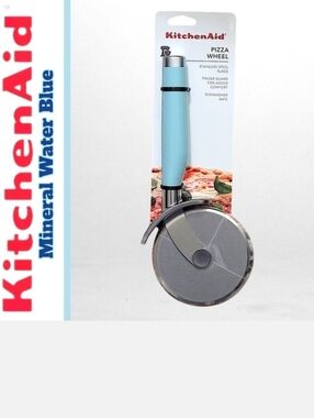 KitchenAid Pizza Wheel - Mineral Water Blue